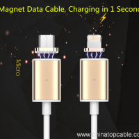 3.3ft High Speed USB odwracalne magnetyczne mikro usb ładowania iphone Android 3