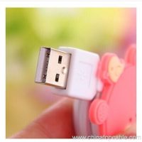 கார்ட்டூன் உள்ளிழுக்கும் USB தரவு கேபிள் 2