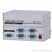 HD-video 4 Port VGA-näytön vaihtaa splitter