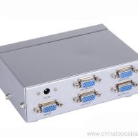 HD video 4 port VGA monitor beralih splitter 6