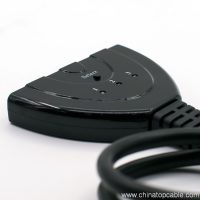 Quality High 3 Port 1080P 3D kabel HDMI AUTO Switch 3×1 Switcher Splitter Hub karo Kabel 5