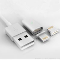 Iphone USB კაბელი Magnetic USB სატენი კაბელი