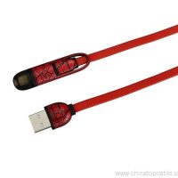 Предните 2 во 1 USB кабел за податоци синхронизација и полнење кабел микро USB податоци за Android и iPhone 5
