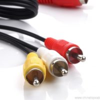 3 RCA Cable to 3 RCA Cable Male ji bo Cable audio Male AV 2