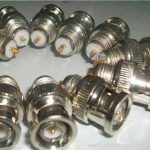 Kabel konektor BNC koaksial kuningan kompresi 2