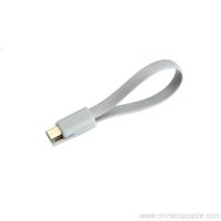 Side Double Magnetic USB Cable Isipho se-USB Intambo yedatha 4