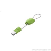 Keychain Design USB2.0 micro charging and Sync usb cable 2