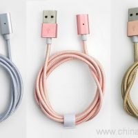 Magnetiske absorption magnetiske oplader adapter USB-kabel 4