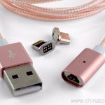 Magnetiske absorption magnetiske oplader adapter USB-kabel 5