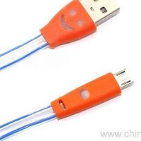 Micro USB-kabel med LED-lys 2