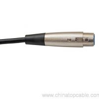Mono babestuta Mikrofonoa Mic Audio Cable Hizlaria kable 4