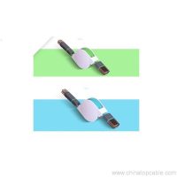 Retractable noodles 2 in 1usb cable with cover for phones 3
