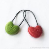 Universal heart shaped Mobile Phone Charger USB Data Cable 2