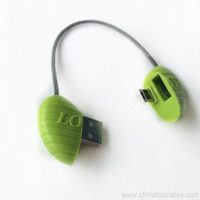 Universal hjärtformade mobiltelefon laddare USB-kabel 5