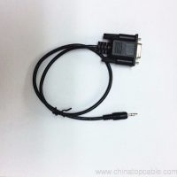 50cm 2,5 mm Cable estèreo mascle a DB 9 PIN Cable femenina 3