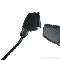 High quality 21 Pin male to male scart cable 2