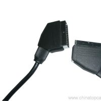 Chất lượng cao 21 Ghim Nam để cáp SCART Nam 2