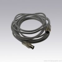 Ομοαξονικά τύπου 75dB 90dB 100dB 110dB 9.5mm IEC Plug καλώδιο κεραίας TV 6