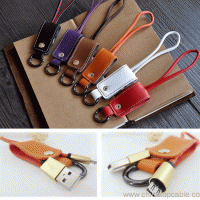 Ngozi 2.4A mpya kubuni kebo ya micro usb keychain 6