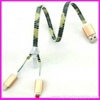 Cavu USB Micro zipper per iPhone 6 6s Plus 5s iPad mini / Samsung 11
