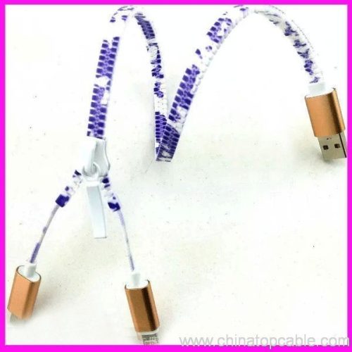 Micro zipper USB Cable for iPhone 6 6s Plus 5s iPad mini/Samsung - Image 11