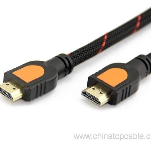Nylon braided 1.4 HDMI cable