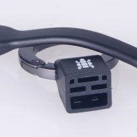Draagbare sleutelhanger MFi gecertificeerde USB-kabel met dop 4