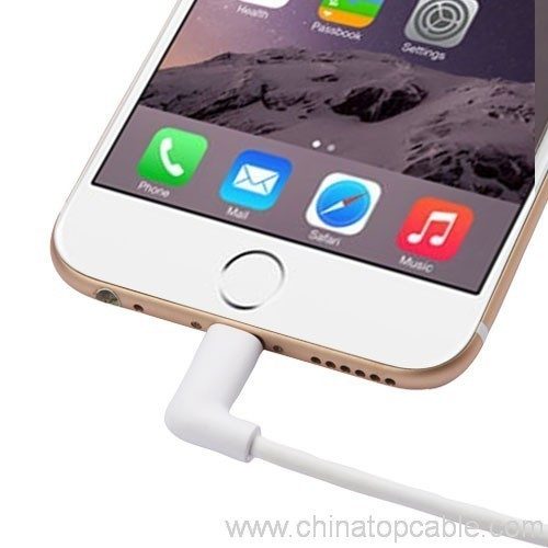 Right Angle 90 Degree MFi Certified 8pin usb cable for iphone - Image 3