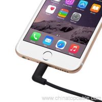 Right Angle 90 Degree MFi Certified 8pin usb cable for iphone 3