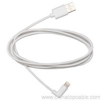 Right Angle 90 Degree MFi Certified 8pin usb cable for iphone 5
