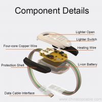 USB 打火機手鐲充電電纜 2