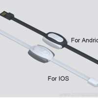 Ringan gelang menggunakan kabel USB 3