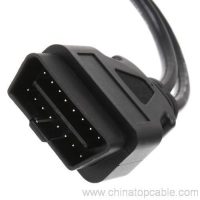 16 Pin OBD2 OBDII Splitter Extension Cable Male ho kopanetsoe Female Y Cable 6