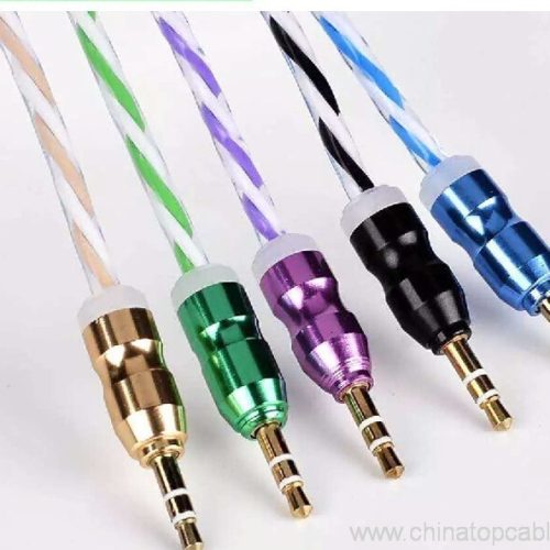 3.5mm jack Male to Male Stereo Audio Aux Cable For car Headphone Speaker PC Fits - Image 3