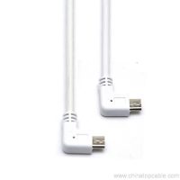 90 degree right angle micro usb data cable 2