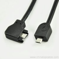 90 digiri dama angled + mike micro kebul na USB da musamman zane kyawon tsayuwa 2