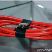High qulity leather usb cable Data Sync Charger Cable 7