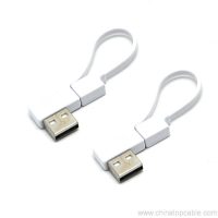 Mini câble court Clip plat pour téléphone Mobile 2