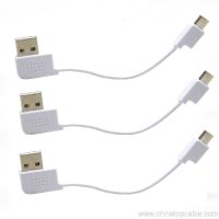 Mini câble court Clip plat pour téléphone Mobile 4