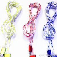 彩虹充電器微型 USB 資料電纜線 2
