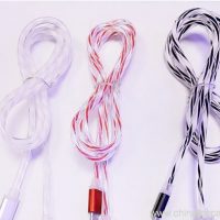 Rainbow Charger Micro USB Data Cable Cord 9