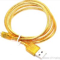 Reflective USB Data Line For iPhone and android 2