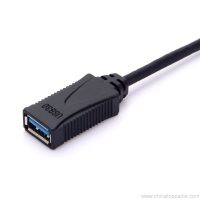 USB 3.1 Тип C мъжки към USB 3.0 женски OTG конвертор кабел адаптер 2