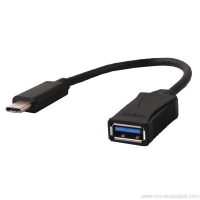 Usb 3.1 C 型公到 USB 3.0 女性OTG轉換器電纜適配器 6
