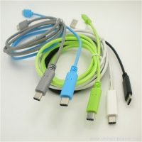 USB Type C 3.1 Սերիայի մալուխ USB- ը 3.1 Type C մալուխ և ադապտեր 4