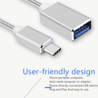 10cm usb3.1 type c to usb3.0 type a female usb otg cable 3