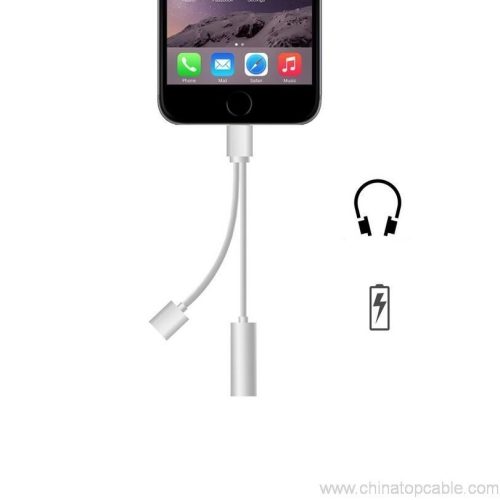 For IPhone7 headset charging transfer cable to 3.5mm charge ipone 7 and listen to music at the same time - Image 3