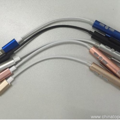 Headphone converter to 3.5mm adaptor with volume control for iphone 7 - Image 5