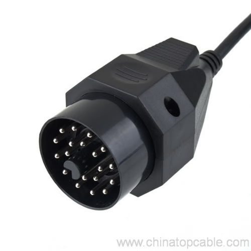 BMW 20 pin to OBD2 16 PIN Female Connector - Image 3