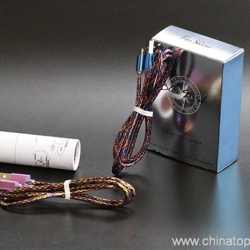 Fashion knitting USB Cable for Smartphone - Image 4